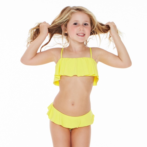 L*SPACE Little L Lucy Girls Bikini (size 10 kids) NWT - Picture 8 of 10